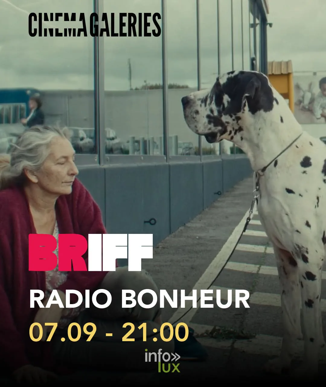 Le visuel du film Radio Bonheur affiché au Cinema Galeries