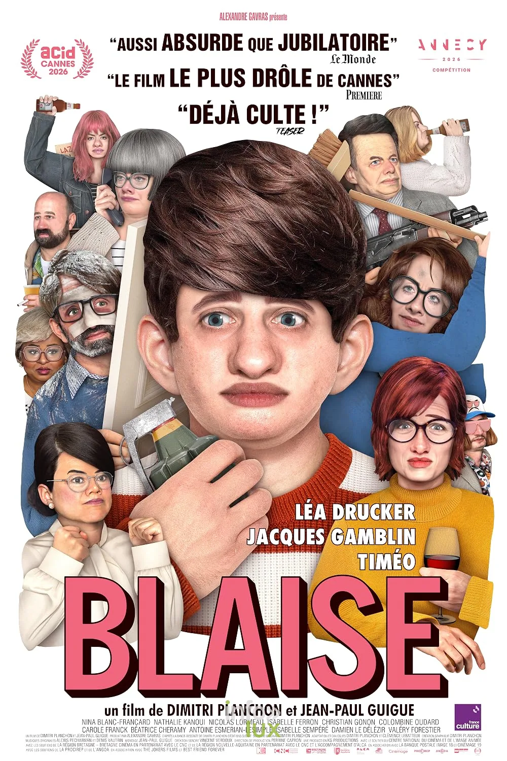 Affiche du film Blaise de Dimitri Planchon et Jean-Paul Guigue