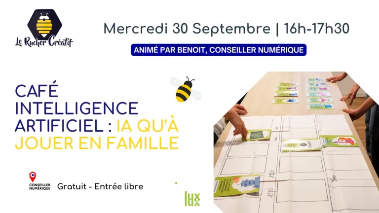 Troyes > Famille > Café numérique : IA qu’à jouer en famille !