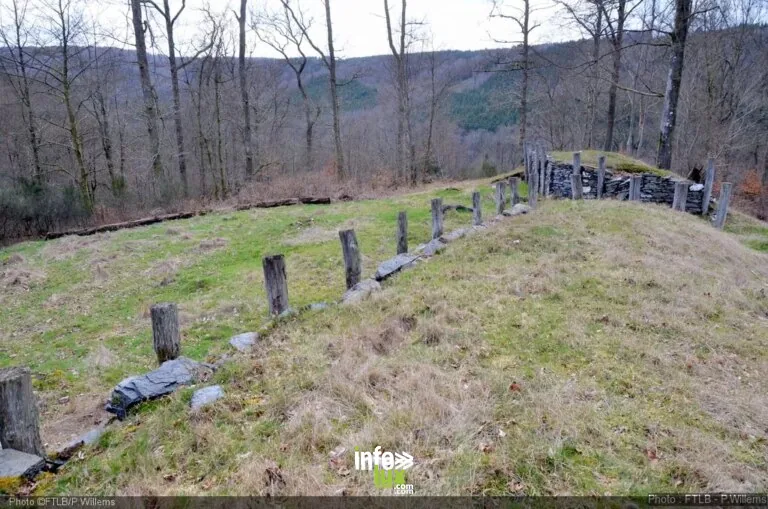 Le camp des Trinchis à Bertrix