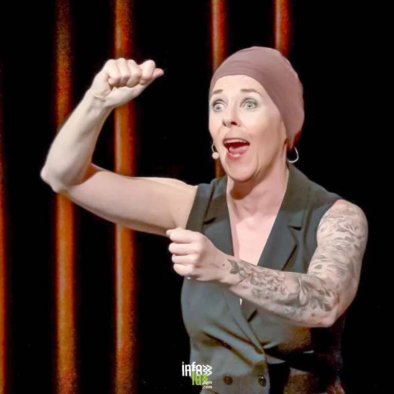 Wanze > Spectacle > Caroline Le Flour – La Chauve souriT
