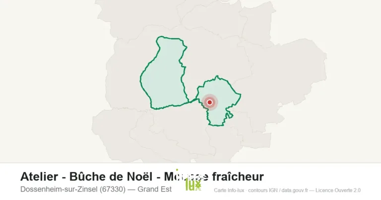 Dossenheim-sur-Zinsel > Noël > Bûche de Noël – Mousse fraîcheur