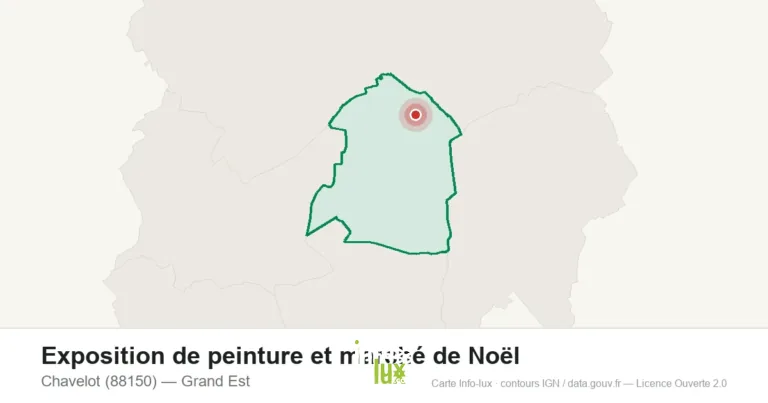 Chavelot > Marché de Noël > Exposition de peinture et marché de Noël