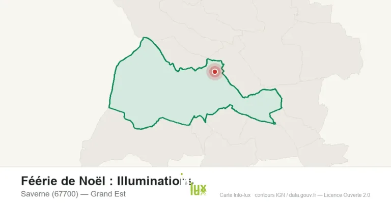 Saverne > Illuminations > Féérie de Noël : Illuminations