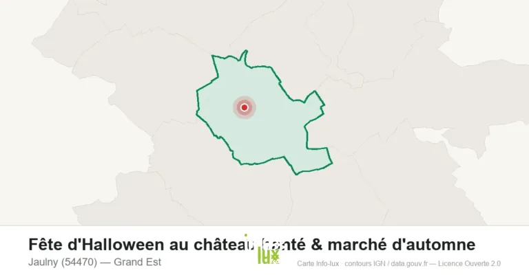 Jaulny > Patrimoine > Fête d’Halloween au château hanté & marché d’automne