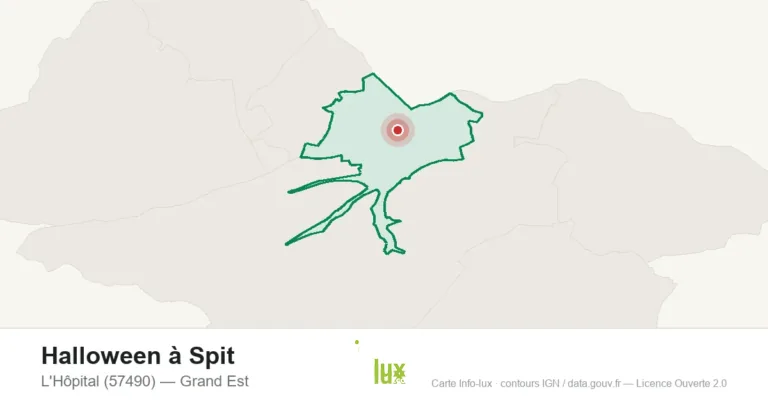 Carte : Halloween à Spit à L'Hôpital