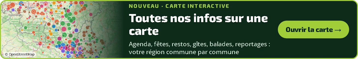 Carte interactive d'Info-lux : toutes nos infos par commune