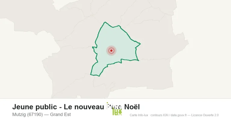 Carte : Jeune public - Le nouveau Père Noël à Mutzig