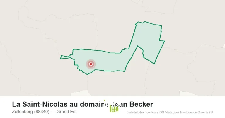 Carte : La Saint-Nicolas au domaine Jean Becker à Zellenberg