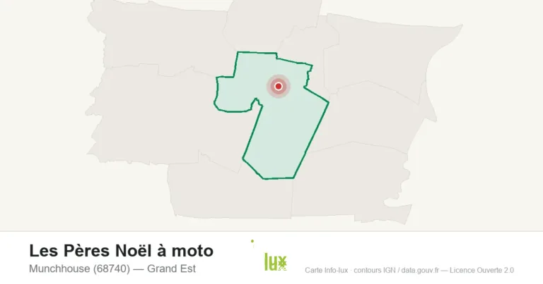 Munchhouse > Noël > Les Pères Noël à moto