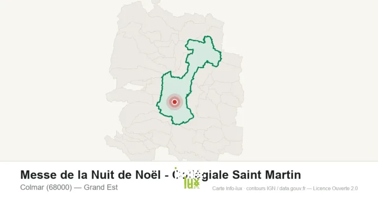 Colmar > Noël > Messe de la Nuit de Noël – Collégiale Saint Martin