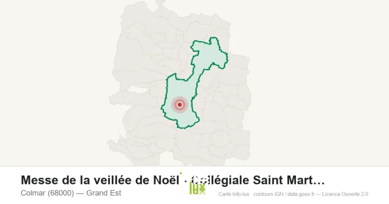Colmar > Noël > Messe de la veillée de Noël – Collégiale Saint Martin