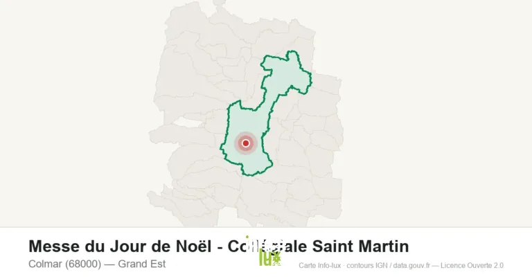 Colmar > Noël > Messe du Jour de Noël – Collégiale Saint Martin
