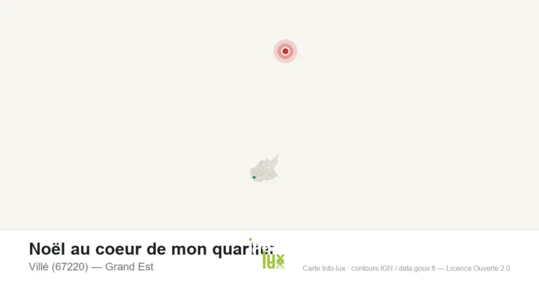 Villé > Noël > Noël au coeur de mon quartier
