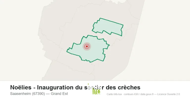 Saasenheim > Noël > Noëlies – Inauguration du sentier des crèches