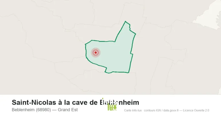 Carte : Saint-Nicolas à la cave de Beblenheim à Beblenheim