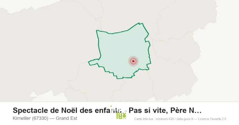 Kirrwiller > Saint-Nicolas > Spectacle de Noël des enfants – Pas si vite, Père Noël