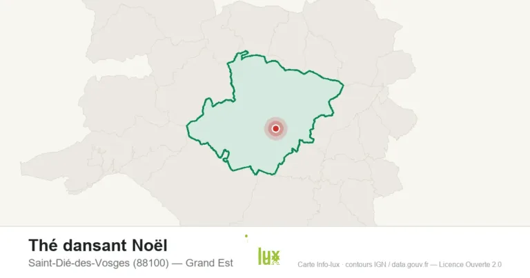 Saint-Dié-des-Vosges > Noël > Thé dansant Noël