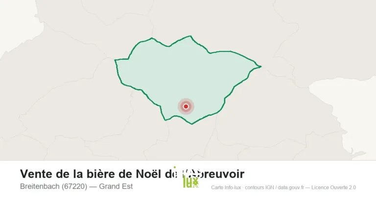 Breitenbach > Noël > Vente de la bière de Noël de l’Abreuvoir