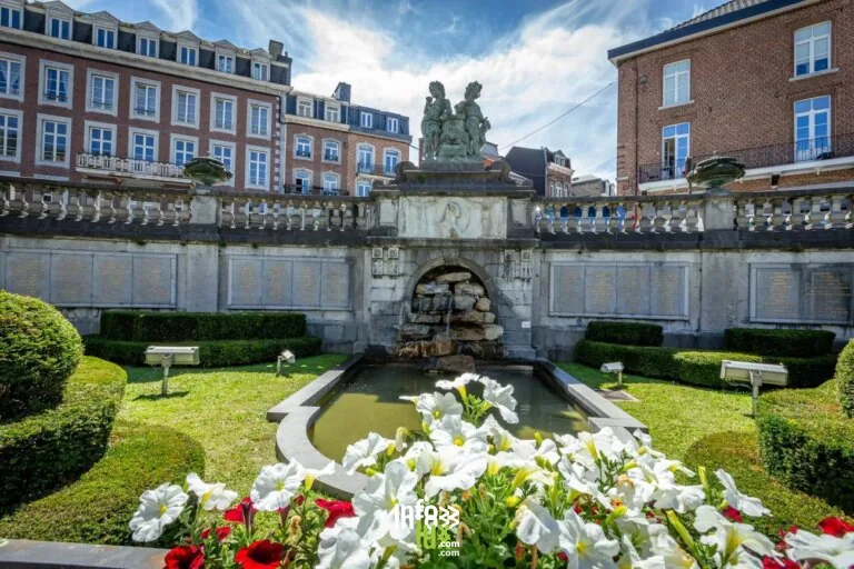 La cascade monumentale à Spa