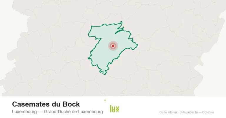 Casemates du Bock à Luxembourg : patrimoine au Grand-Duché de Luxembourg