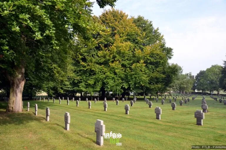 Le cimetière militaire allemand de Recogne à Bastogne