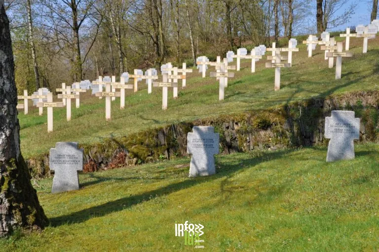 Le cimetière militaire de Malome à Neufchâteau