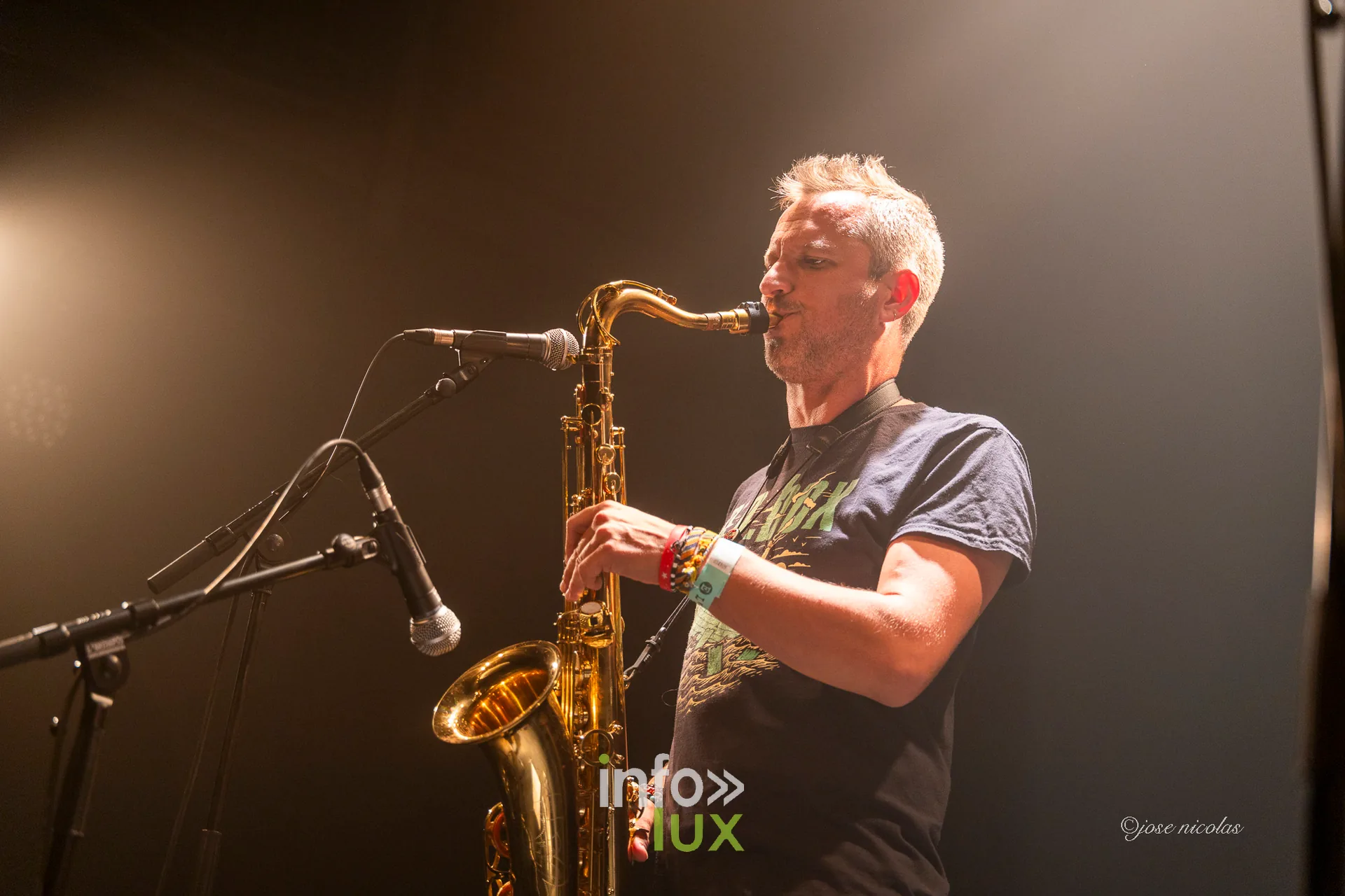 Le saxophoniste des Clefs du Bar en solo, L’Entrepôt d’Arlon, 25 septembre 2026