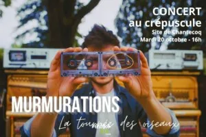 Concert au crépuscule “MURMURATIONS” – La tournée des oiseaux — Giffaumont-Champaubert Concert au crépuscule “MURMURATIONS” – La tournée des oiseaux — Giffaumont-Champaubert