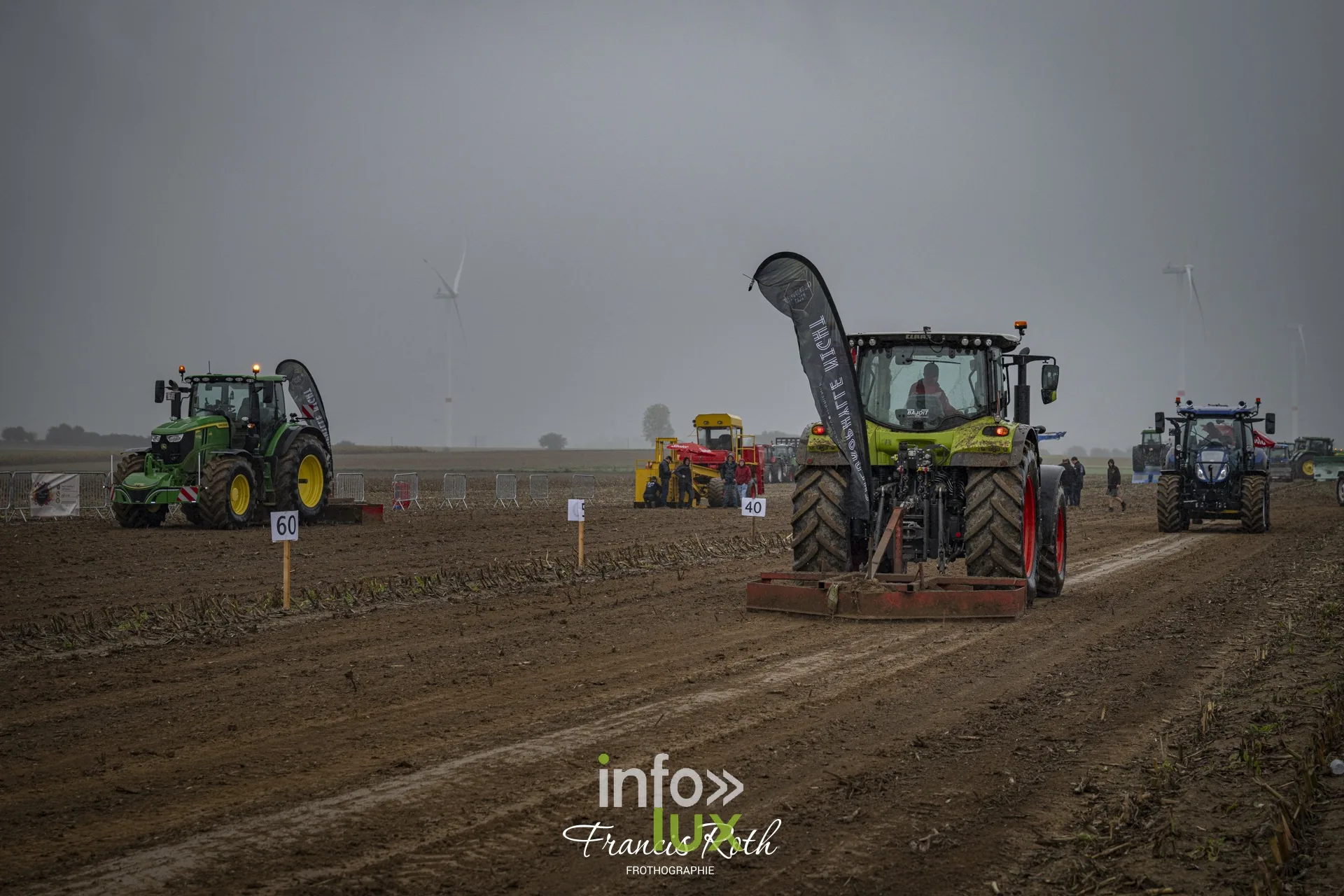 Concours de traction FJA WPJ 2026 à Thorembais-Saint-Trond (Perwez) — La pesée et les premiers passages, sous un ciel chargé