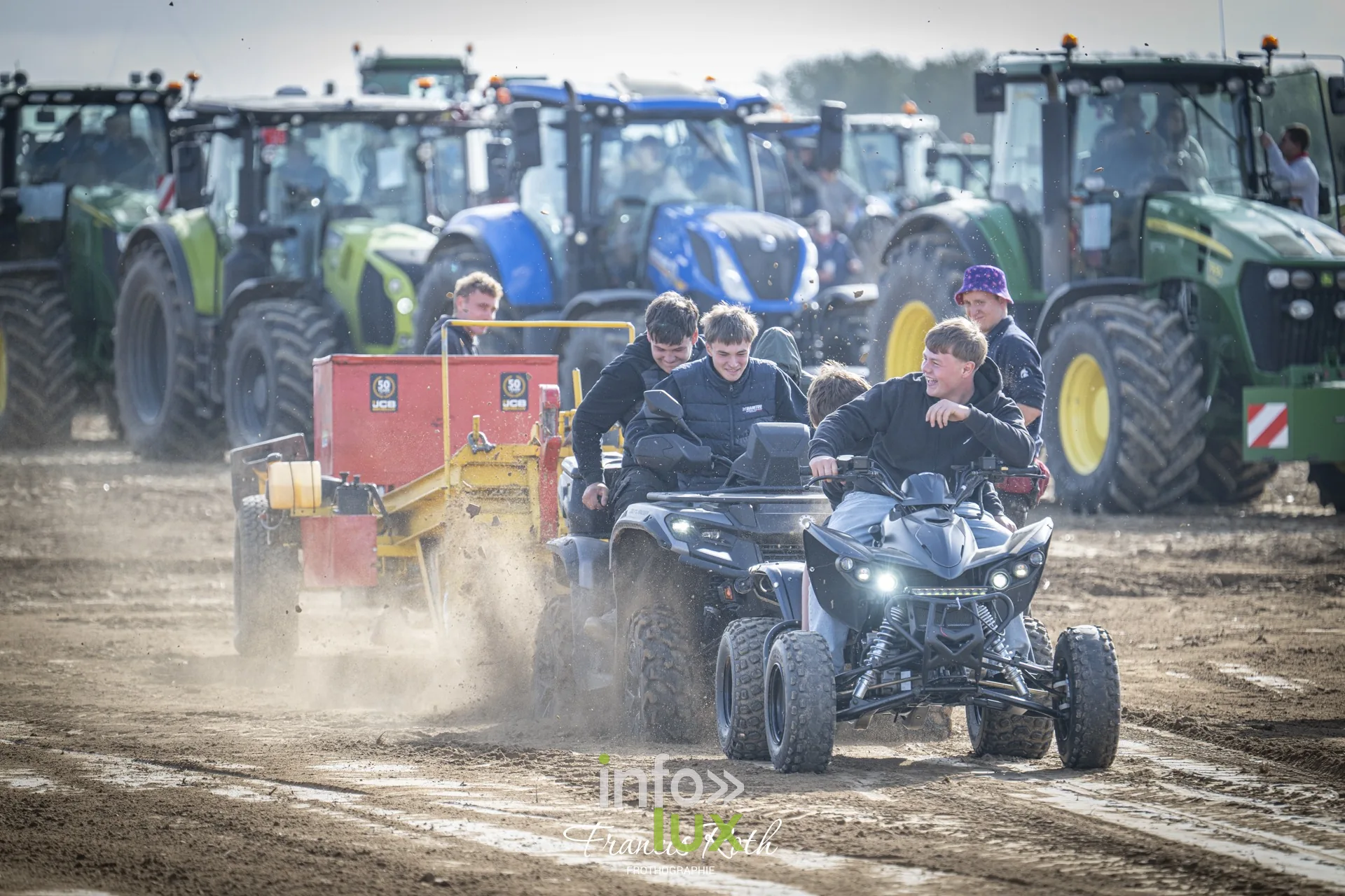 Concours de traction FJA WPJ 2026 à Thorembais-Saint-Trond (Perwez) — Pick-up, 4×4 et voitures s’essaient aussi au tirage
