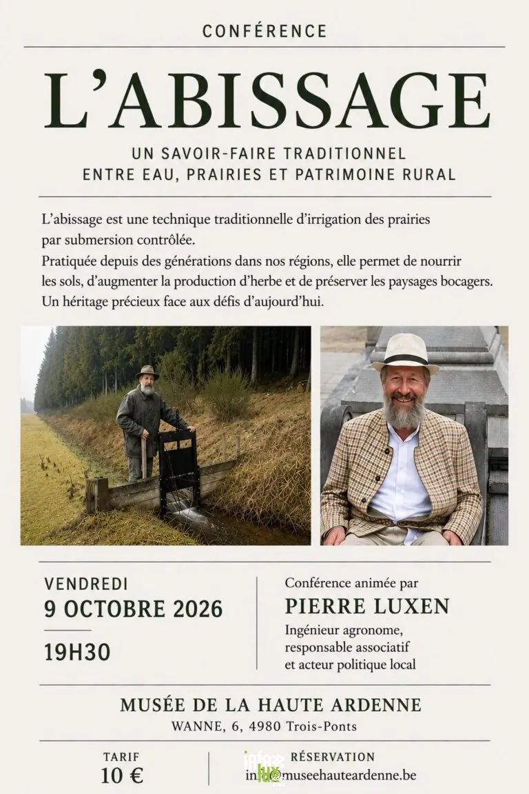 Trois-Ponts > Atelier > Conférence au musée à Wanne