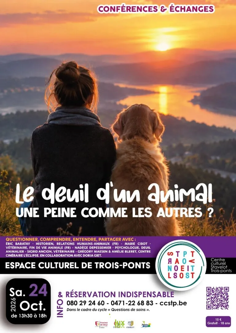 Trois-Ponts > Atelier > Conférence échange “le deuil d’un animal”