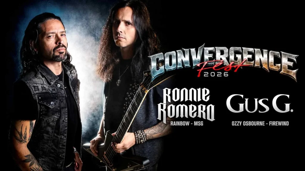 Ronnie Romero et Gus G à Verviers le 5 octobre 2026 : la seule date belge du Convergence Fest (photos)