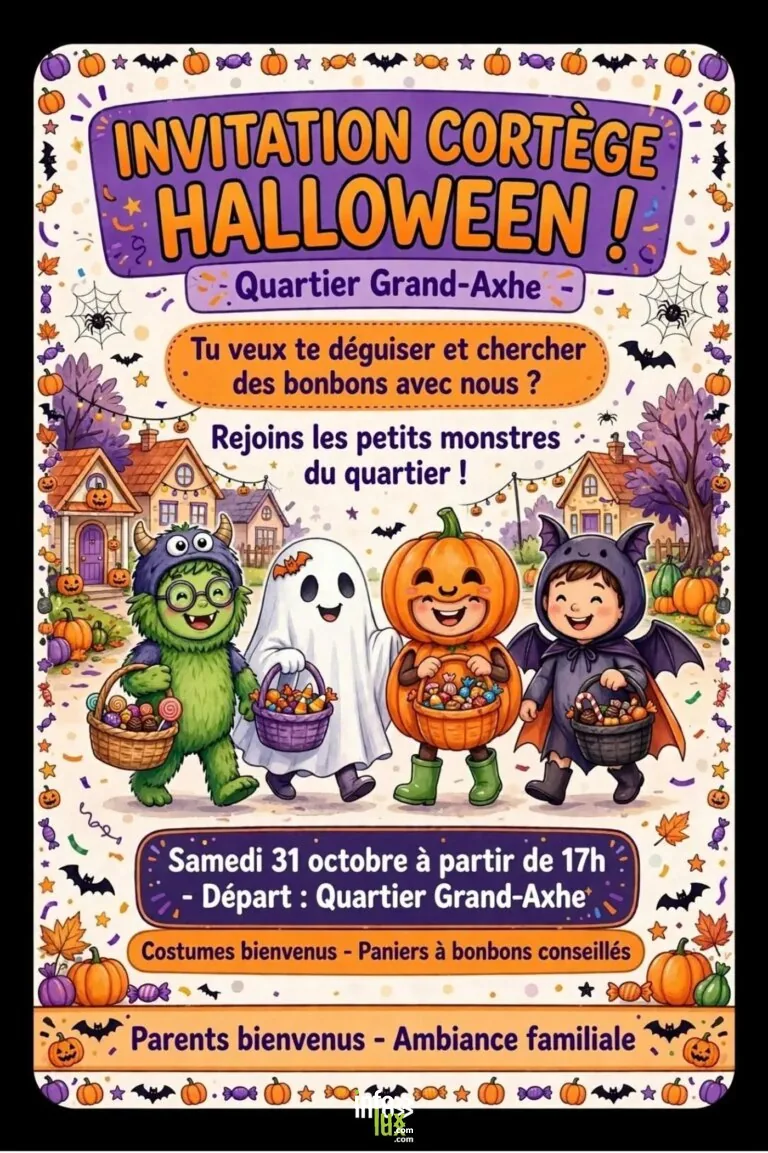 Waremme > Cortège > Cortège d’Halloween de Grand-Axhe 2026