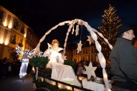 Wissembourg > Marché de Noël > Défilé nocturne de Hans Trapp et Christkindel