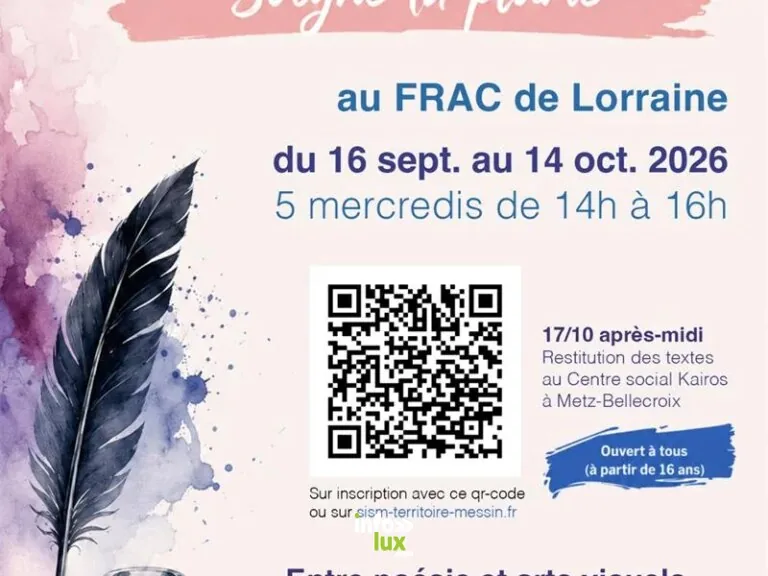 Metz > Atelier > Ecriture Soigne ta plume