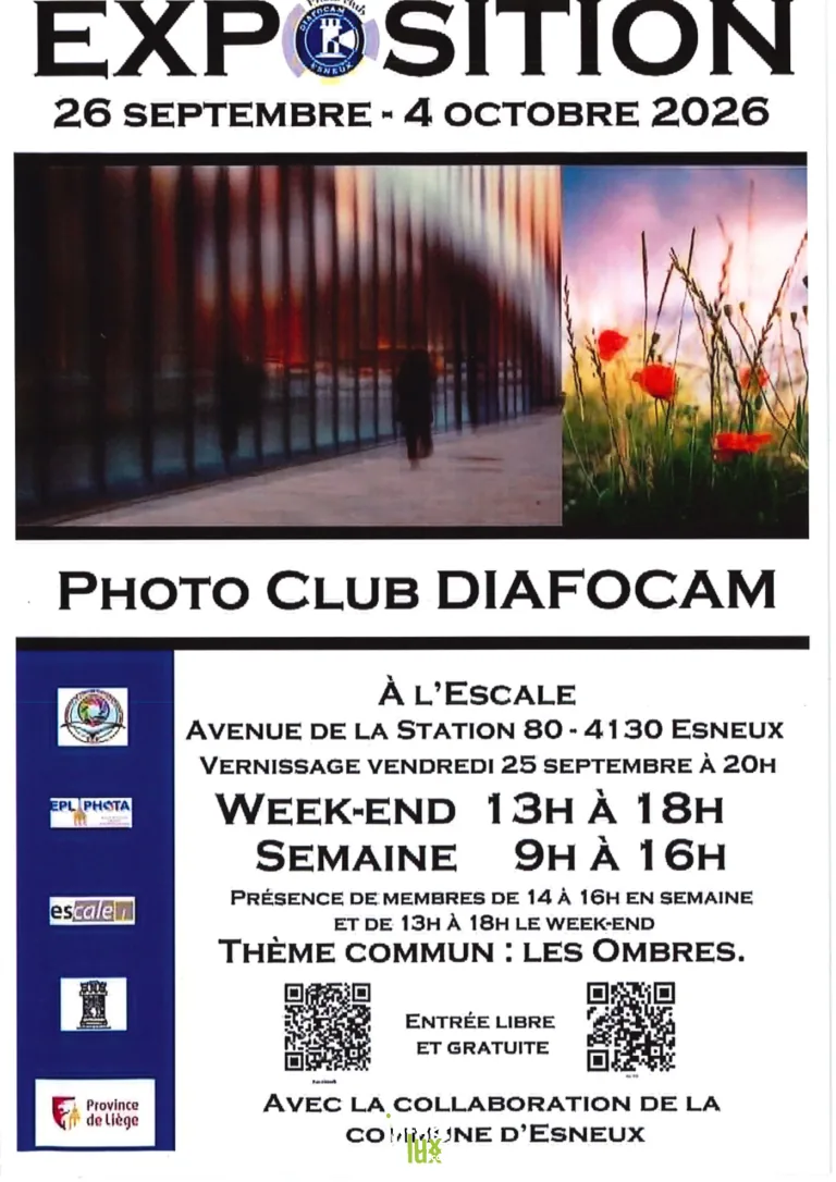 Esneux > Exposition > Exposition Photoclub Diafocam