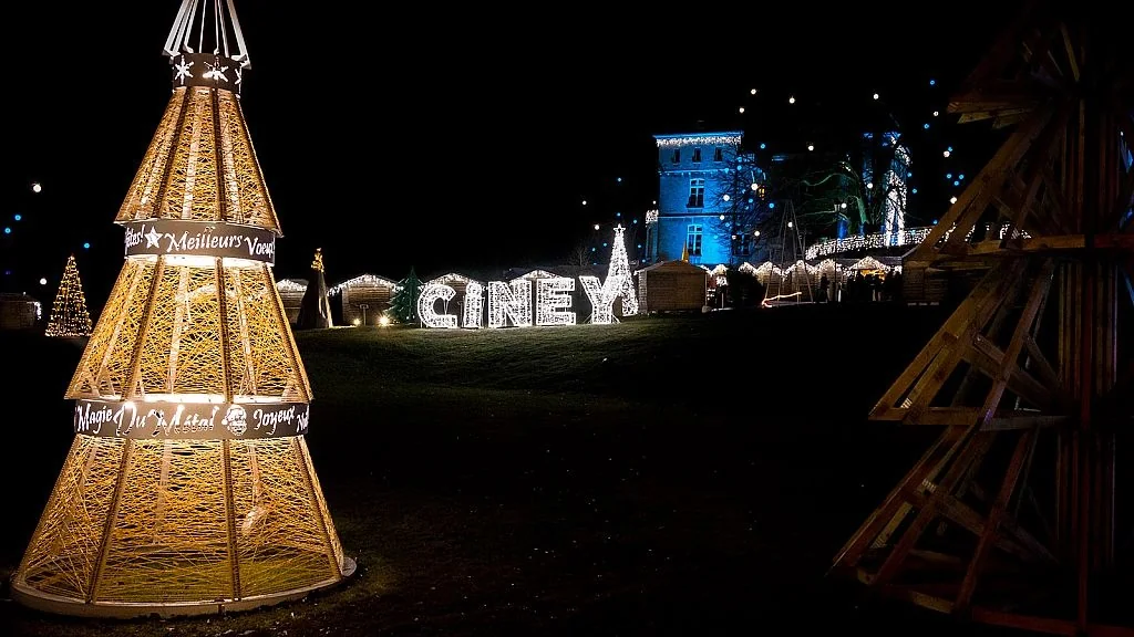 Féeries du Parc, marché de Noël de Ciney