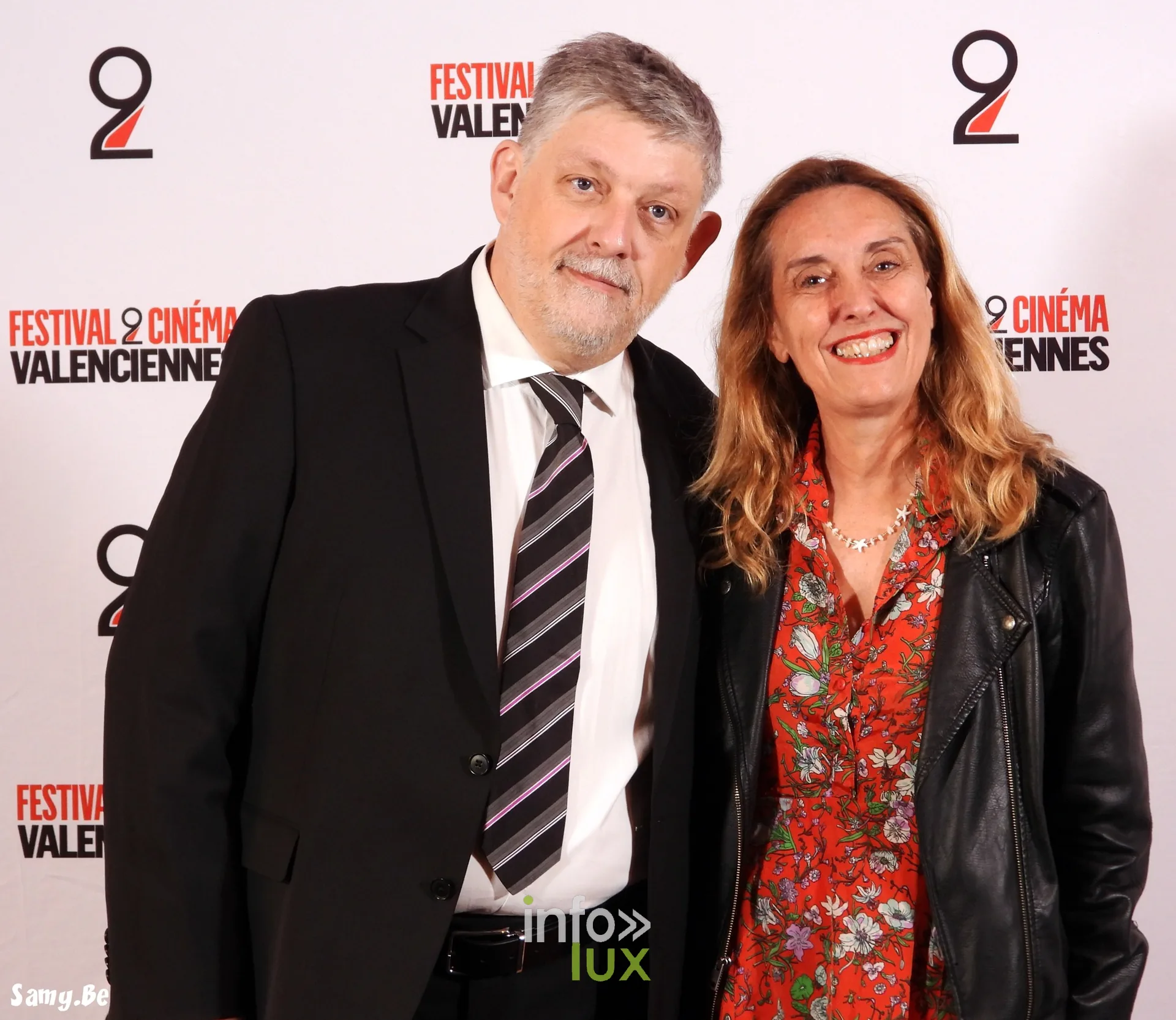 Jean-Marc Delcambre au photocall du Festival 2 Cinéma de Valenciennes
