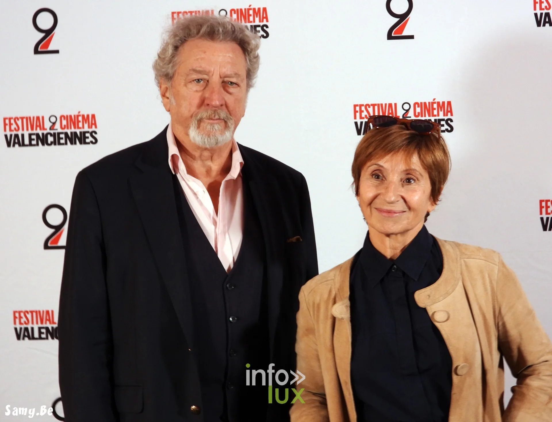 Robert Guédiguian et Ariane Ascaride au photocall