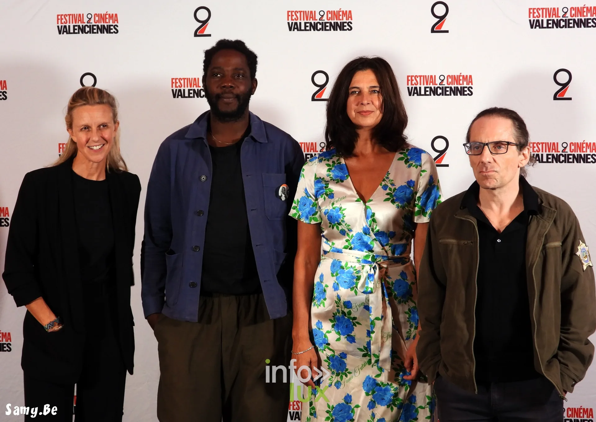 Quatre membres du jury Documentaires au photocall