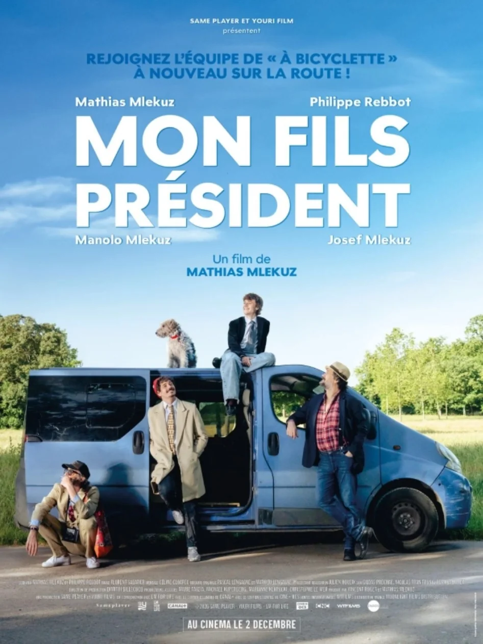 Affiche du film Mon fils président de Mathias Mlekuz