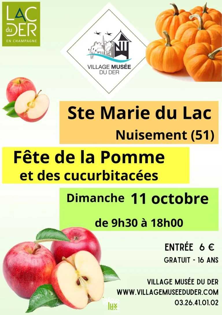 Sainte-Marie-du-Lac-Nuisement > Patrimoine > Fête de la pomme et des cucurbitacées