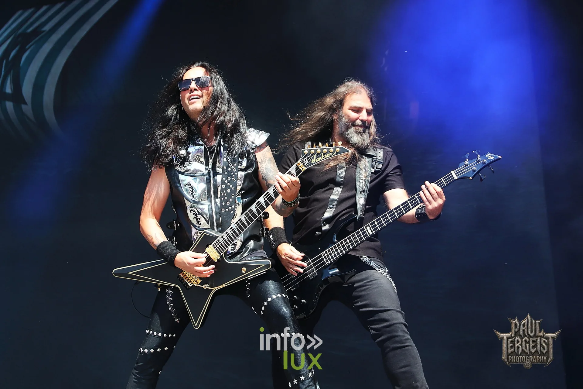 Gus G et Petros Christo, Firewind, à l'Alcatraz Festival 2026