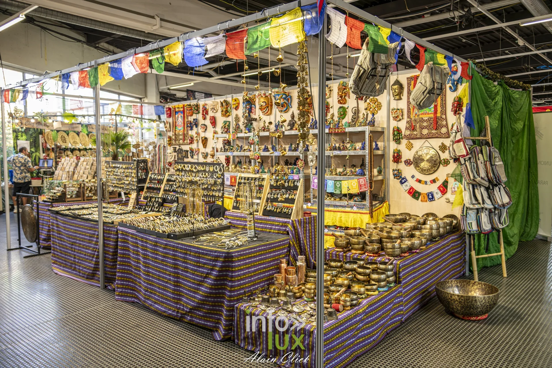 Stand d’artisanat et de bijoux d’inspiration asiatique, Foire internationale de Metz 2026