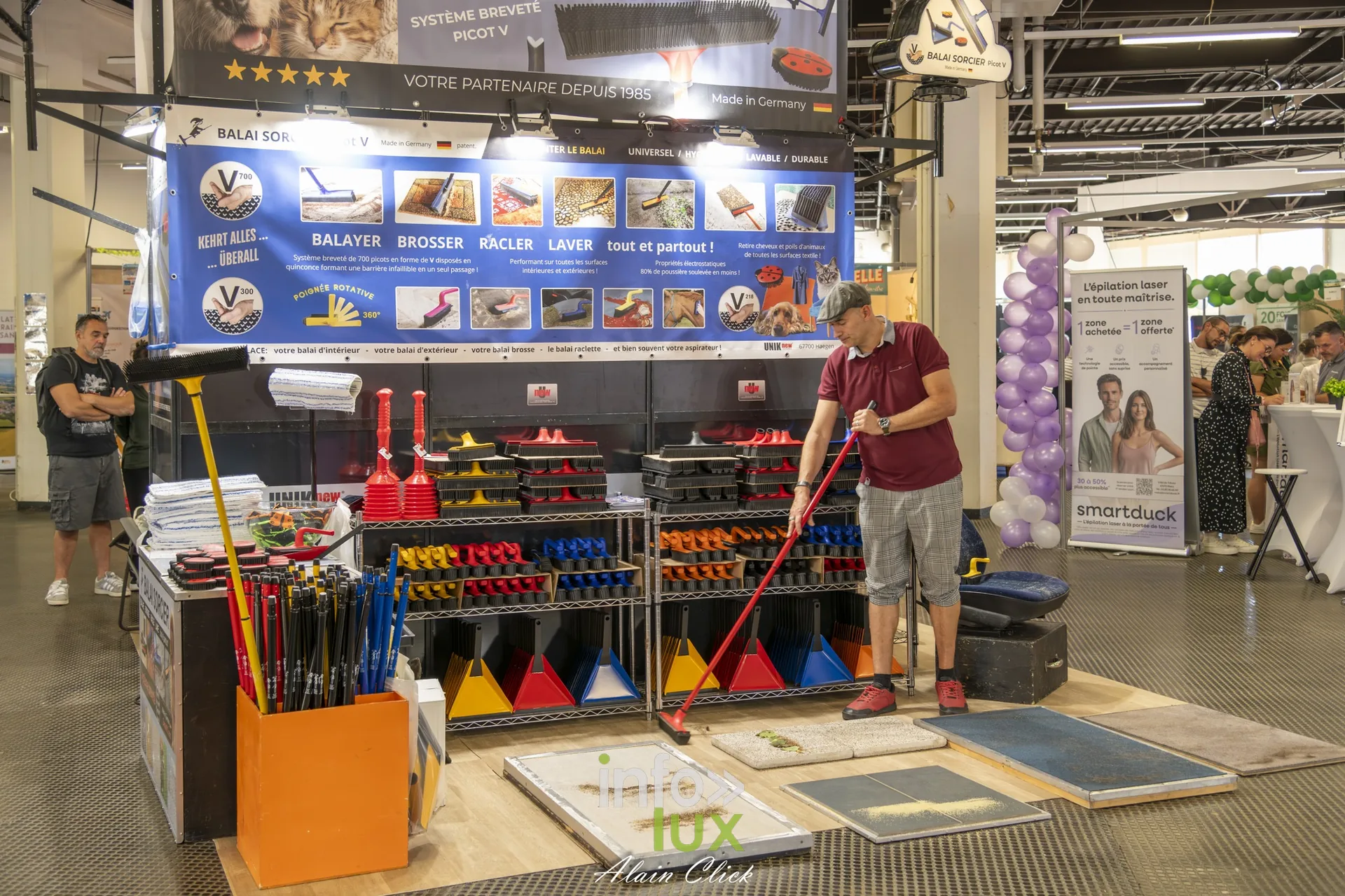 Démonstration et stand d’un exposant, Foire internationale de Metz 2026