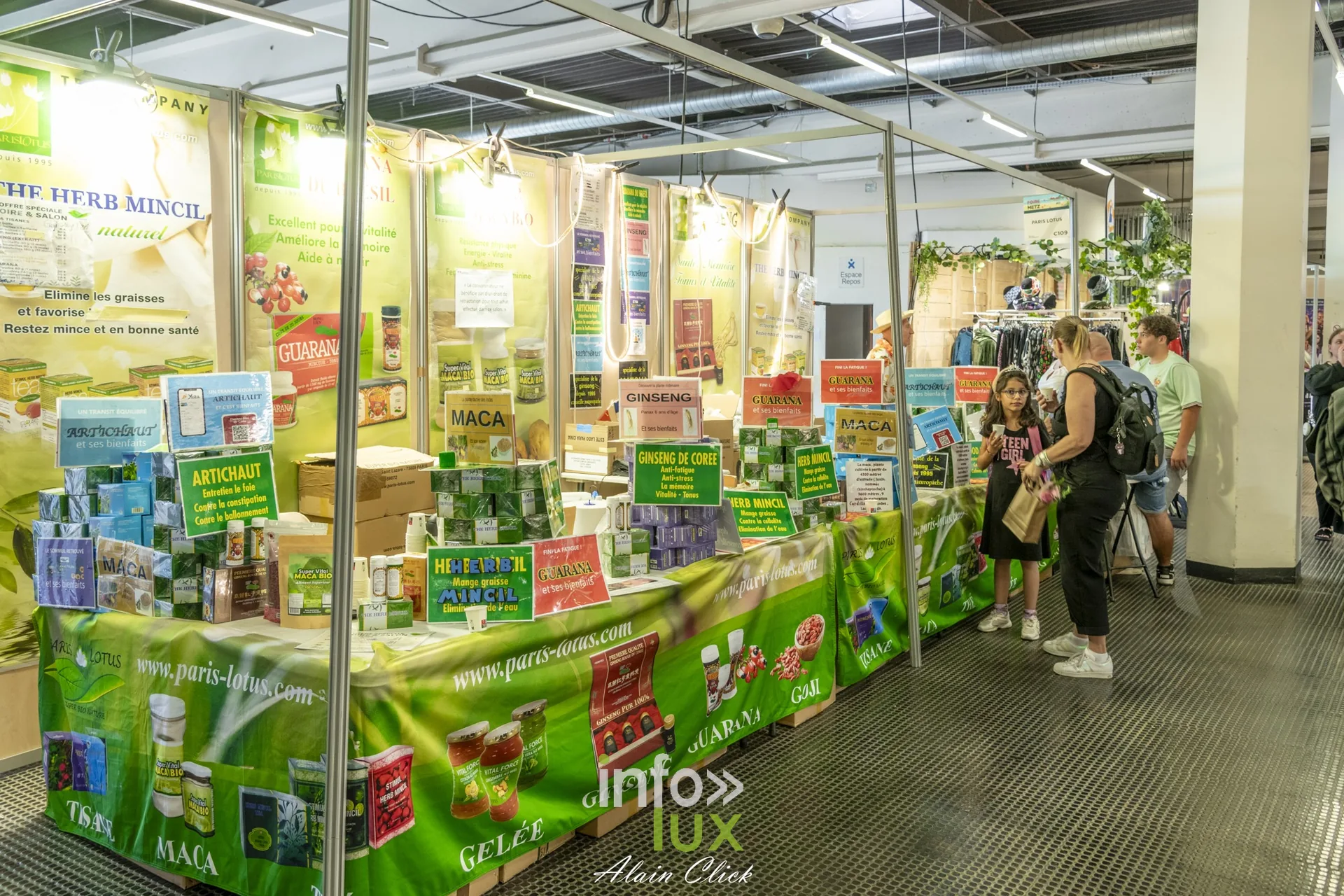 Stand de produits alimentaires, Foire internationale de Metz 2026