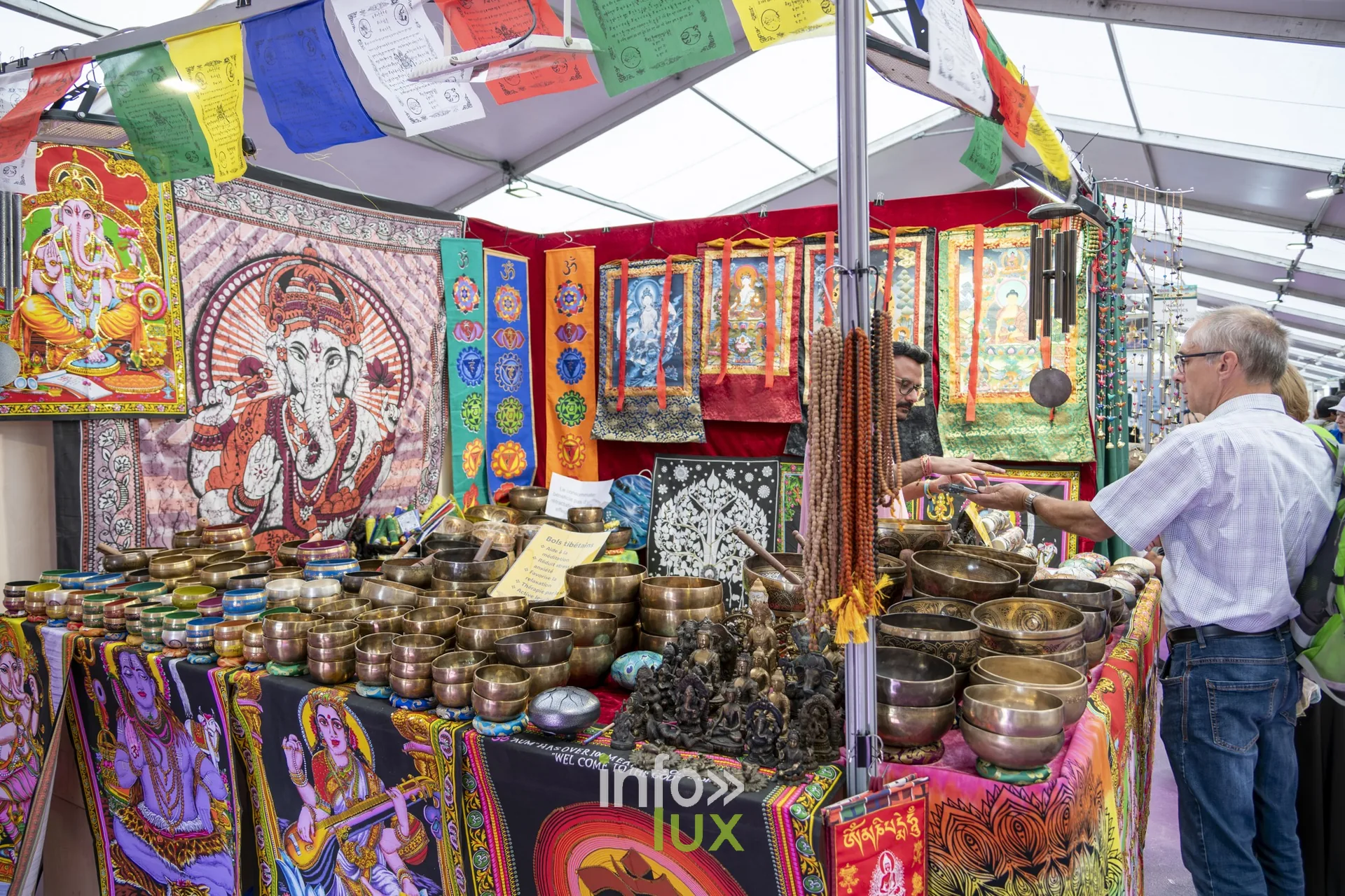 Stand d’artisanat et de bijoux d’inspiration asiatique, Foire internationale de Metz 2026