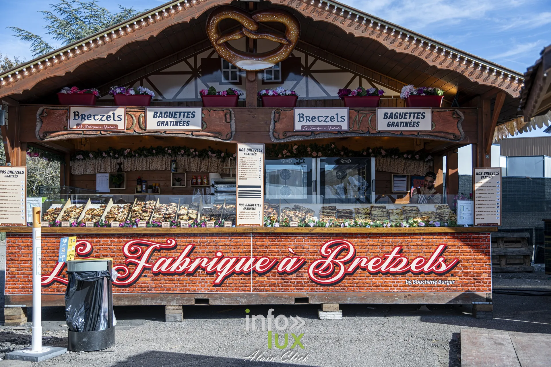 La Fabrique à Bretzels, chalet de restauration, Foire internationale de Metz 2026